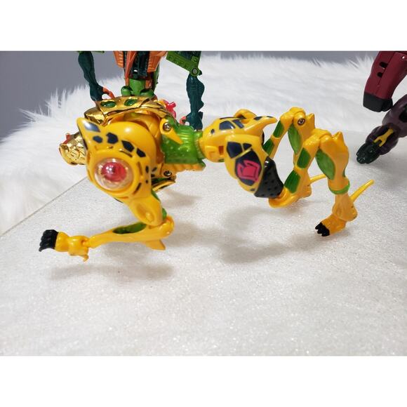 LOT 3 Hasbro‎ Transformers Terrorsaur Cheetor Optimus Primal Beast Wars Loose - Picture 6 of 11